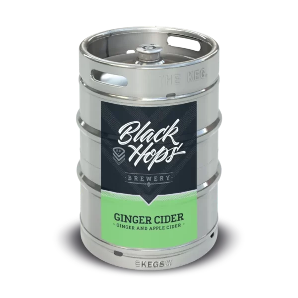 Black Hops Ginger Cider Keg